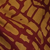 Palmiste Print Burgundy