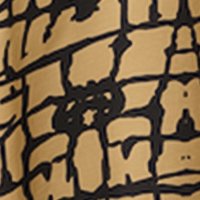 Palmiste Print Dark Blue